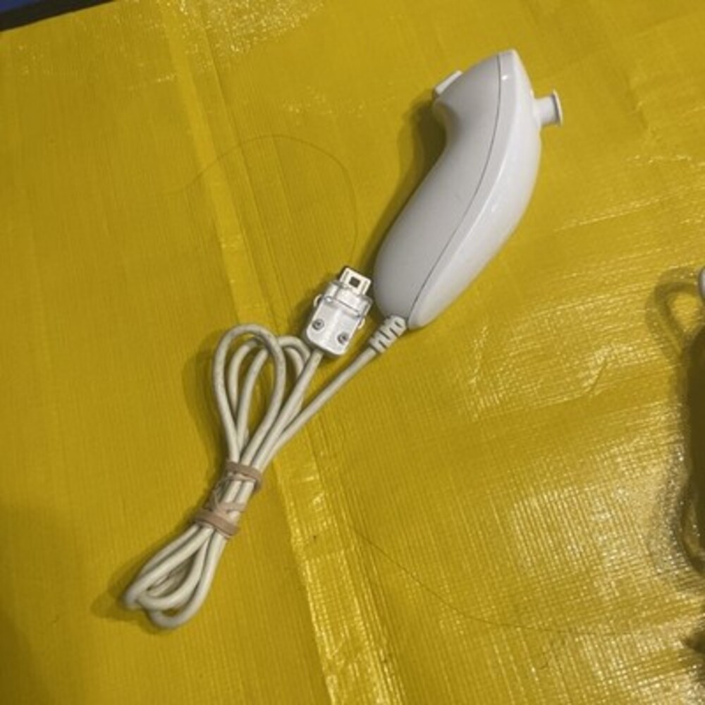 wii nunchuck white